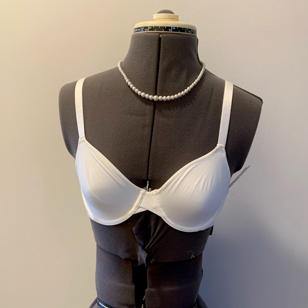 NWT Auden Demi coverage unlined bra 34A